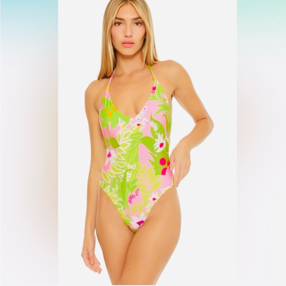 TRINA TURK Women's Standard La Palma Convertible One Piece S